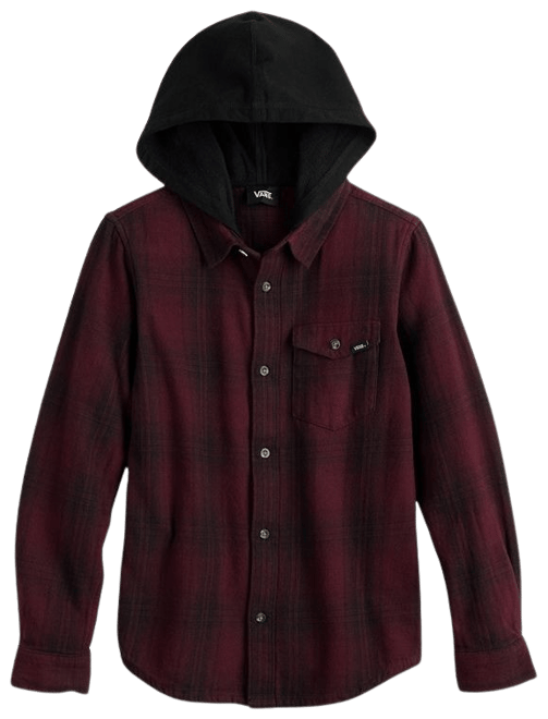 Boys shirt with store hood