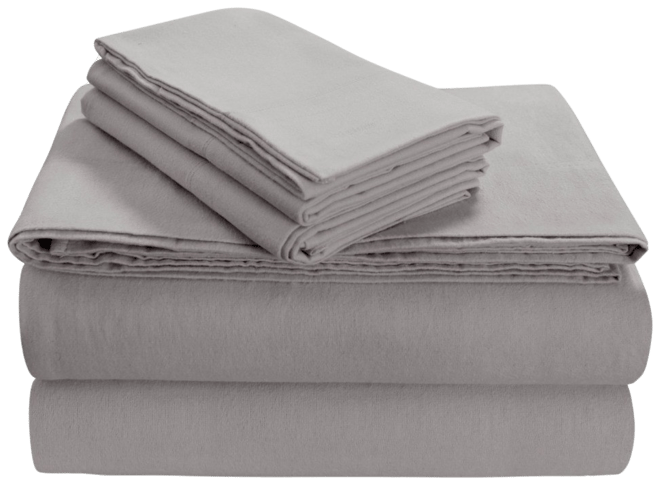 Flannel Extra Deep Pocket Sheet Set, Queen