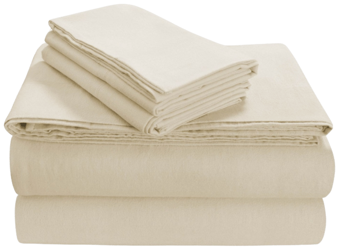 Flannel Extra Deep Pocket Sheet Set, Queen