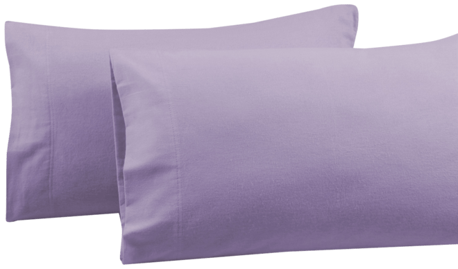 Heavyweight Flannel Pillowcase Pair, King