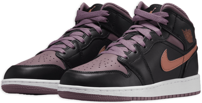 Air Jordan 1 Mid SE Big Kids' Shoes