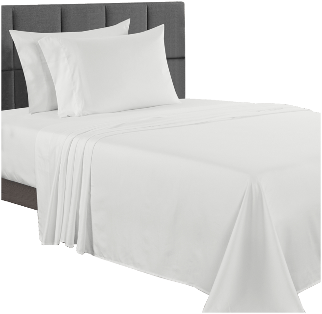 Sunham Microfiber Easy Care Solid 3-Pc. Sheet Set, Twin