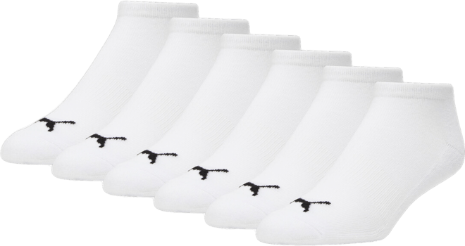 PUMA Men's Half-Terry Low Cut Socks (3 Pairs)