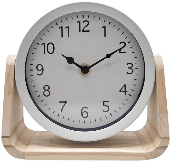 Desk Accessories for Men and Women Office Desk Wooden Clock room