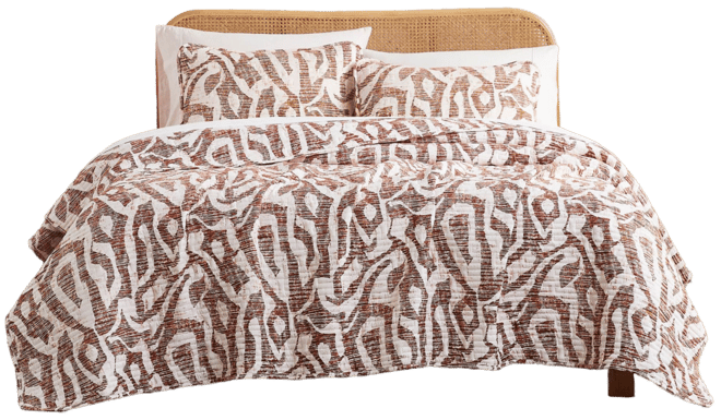 Khari Oversized 3 Piece Quilt Set, King/California King