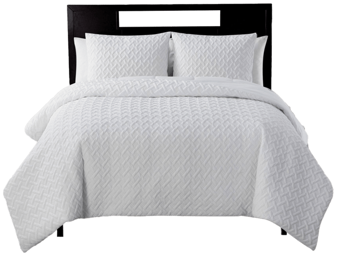 Nina Embossed Comforter Set, King