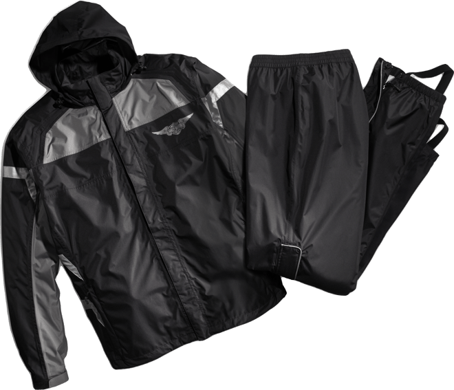 Men's Reflective Rainsuit - Tall
