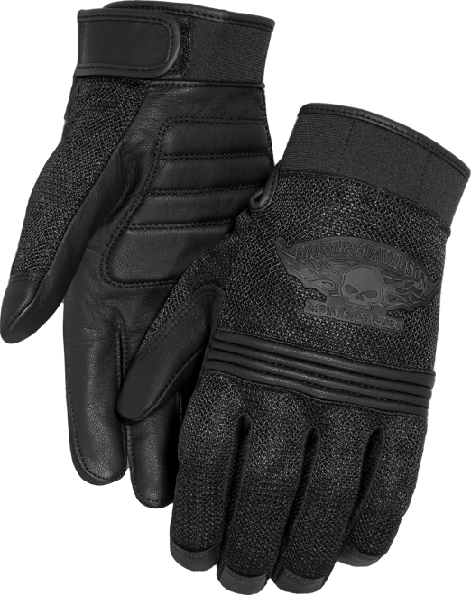 Men’s Winged Willie G Skull Gloves