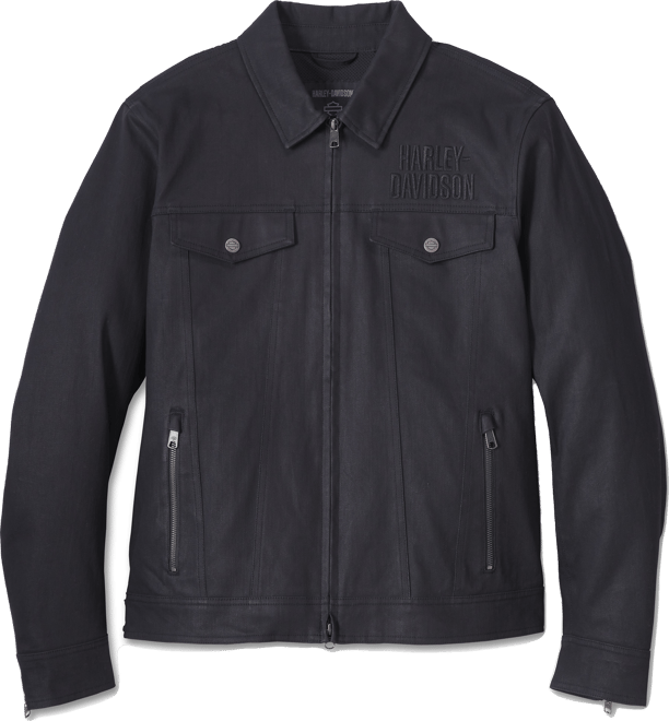 Men's H-D Flex Layering System Trucker Riding Jacket