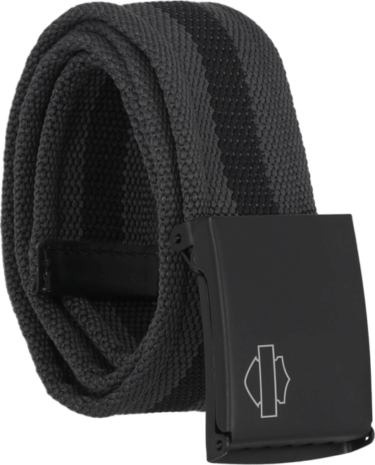 Men's Tactical Gunmetal Buckle Black Belt