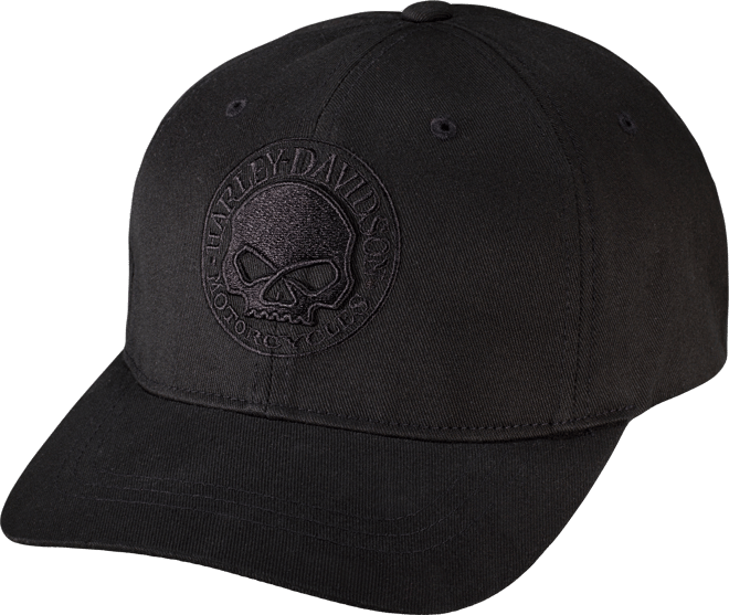 Willie G Skull Stretch Baseball Hat