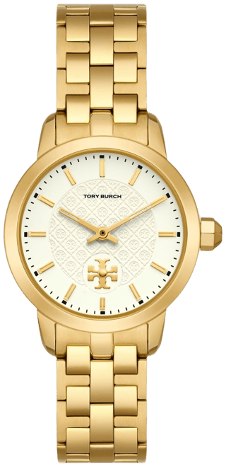 TORY BURCH ゴールド 時計 Tory Burch Women's The Tory Gold-Tone Stainless Steel