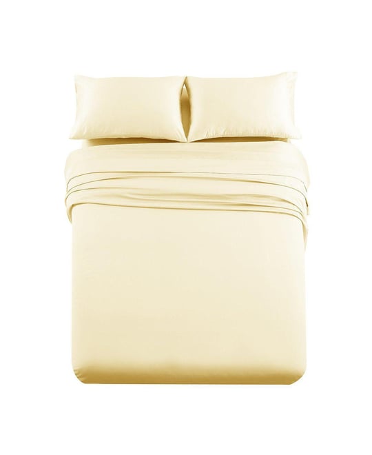 Egyptian Cotton Sheets Usa – Oversized with 22” Deep Pockets – Luxury & Heavy 1000 Count, Queen