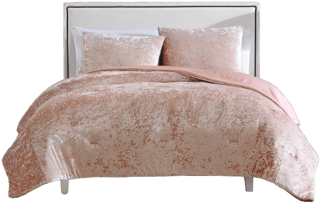 Crushed Velvet 2-Pc. Comforter Set, Twin
