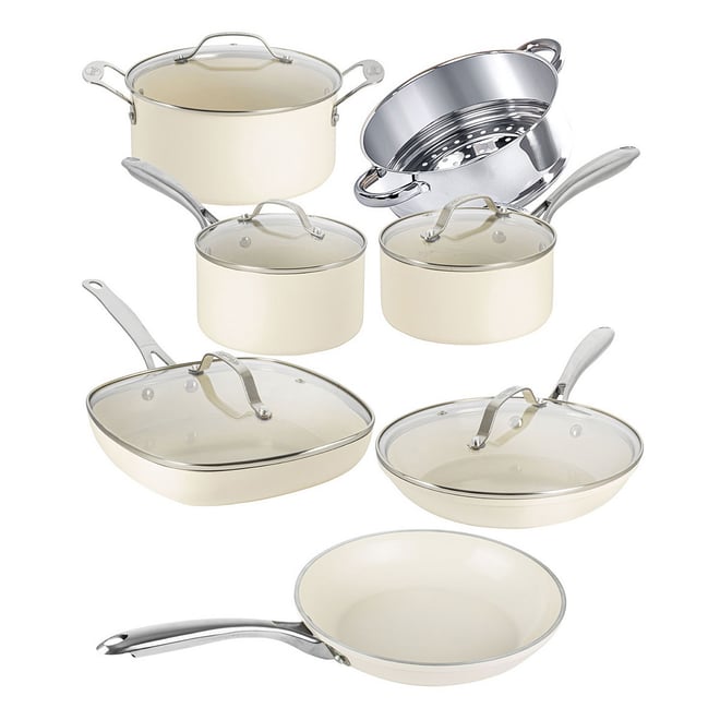 Cuisinart GreenChef Ceramica XT 13pc Cookware Set and Accessory