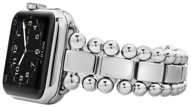 LAGOS Smart Caviar Stainless Steel Apple™ Watch Bracelet, 38-44mm