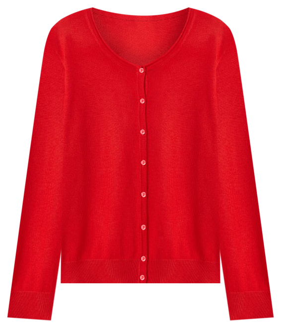 Women's Button-Down Long-Sleeve Cardigan, Created for Macy's