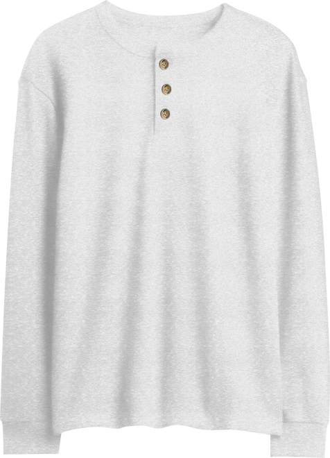 Men's  Originals Tri-Blend Long Sleeve Henley T-shirt