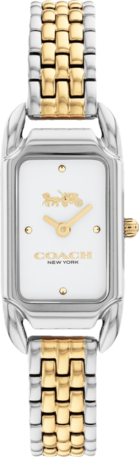 Women's Cadie Two Tone Stainless Steel Bracelet Watch, 17.5 x 28.5mm