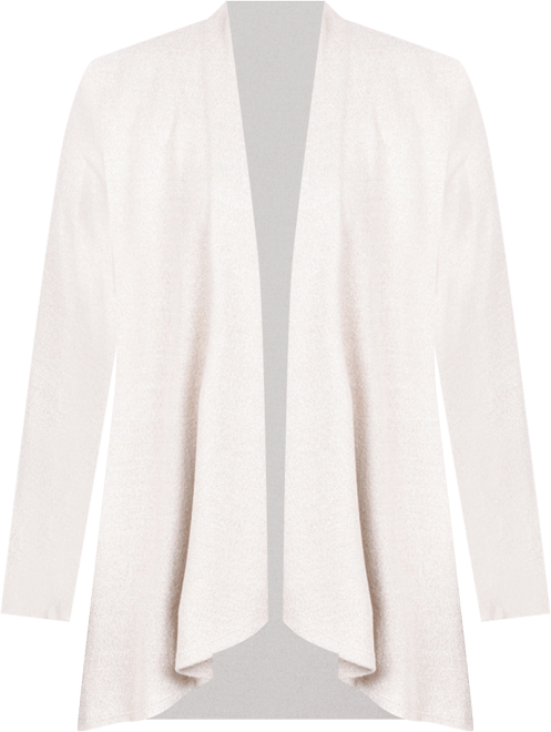 Petite Long Sleeve Swing Cardigan Sweater