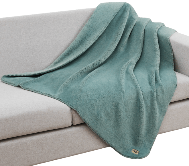 Green best sale ugg blanket