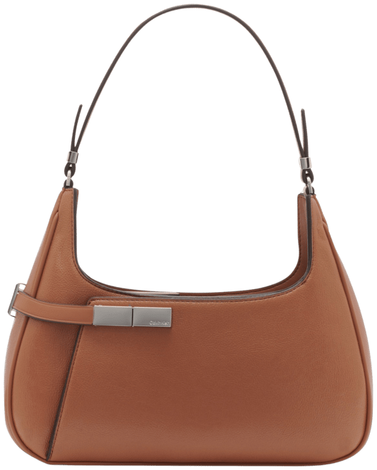 Calvin Klein Tan/brown/caramel Signature Large Tote 