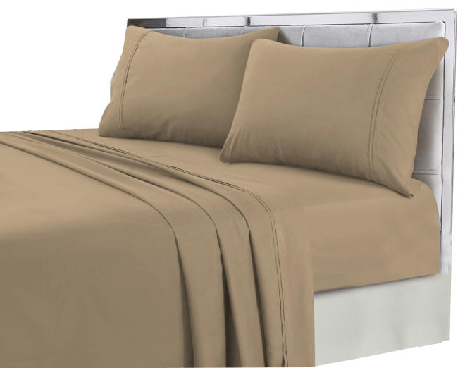 Super Soft Solid Easy-Care Extra Deep Pocket Sheet Set, Queen