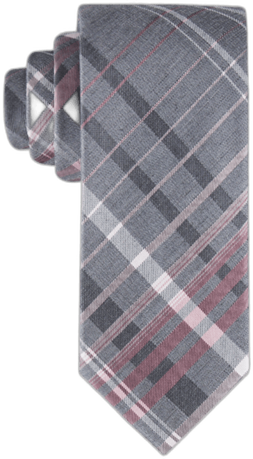 Men's Large Ombre Grid Tie