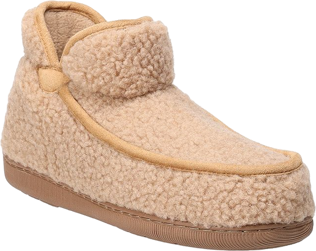 Womens moccasin sale bootie slippers