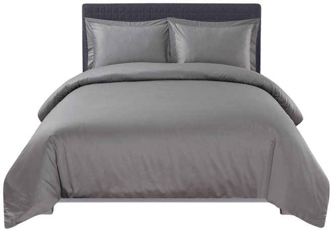 100% Viscose from Bamboo Duvet Cover Set, King/CalKing