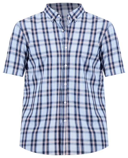 Club Room Men's Short-Sleeve Plaid Shirt, Created for Macy's - Macy's