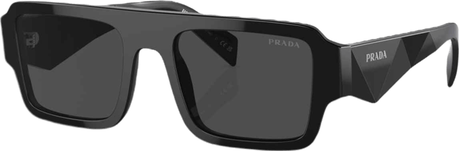 Low Bridge Rectangular Men's Sunglasses, Pr A05SF