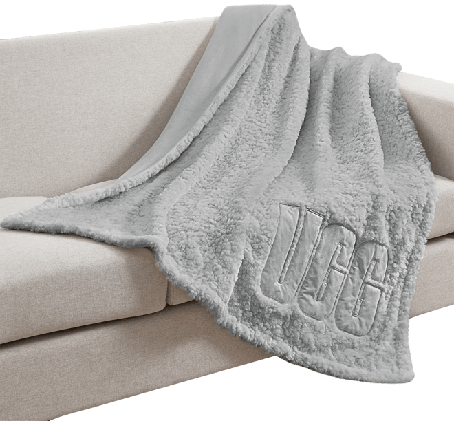 UGG Sawyer Logo Throw 50