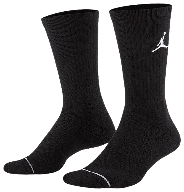 Shop Jordan Jumpman Crew 3 Pack Socks SX5545 013 black SNIPES USA