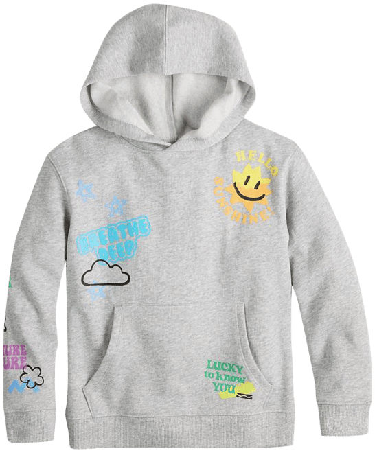 Crayola X Kohl s Kids Fleece Hoodie