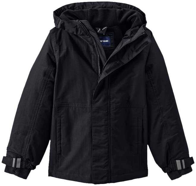 Kids 2-20 Lands' End Squall Fleece Lined Heavyweight Winter Jacket