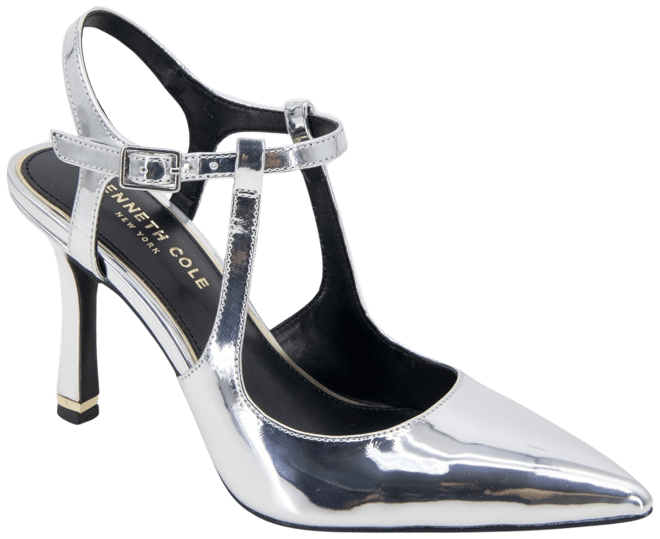 Kenneth cole deals silver heels