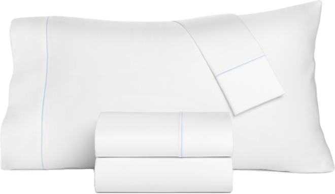 Solid 550 Thread Count 100% Cotton 4-Pc. Sheet Set, California King, Exclusively at Macy's