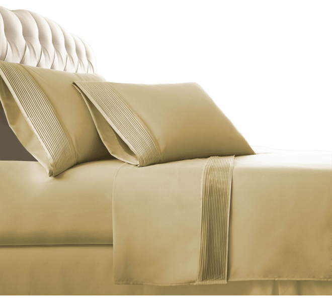 Classy Pleated 21" Extra deep, Pocket Sheet Set, Full