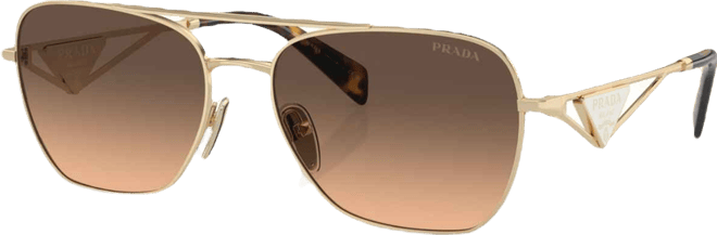 Rectangular Women's Sunglasses, Gradient Pr A50S