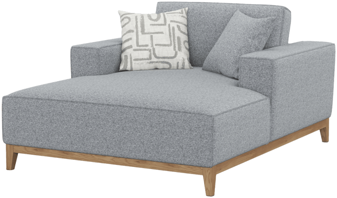 Rosecrans 53" Fabric Chaise, Created for Macy's