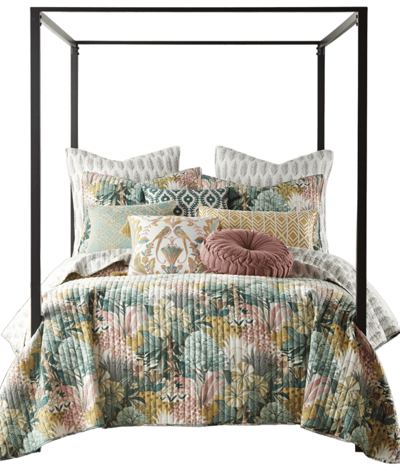 Ashika Reversible 3-Pc. Quilt Set, Full/Queen