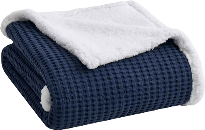 Mills Waffle Quilted Throw, 50" x 60"