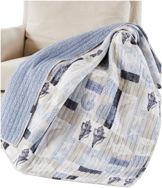 Cerralvo Reversible Quilted Throw, 50" x 60"