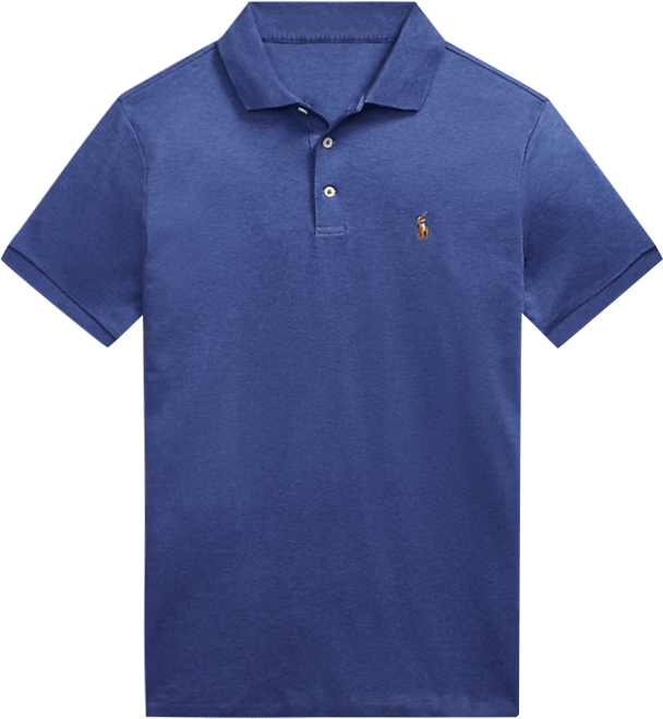 Men's Classic Fit Soft Cotton Polo Shirt