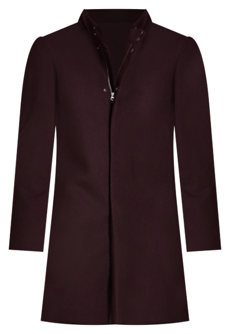 Men's Mayden Slim-Fit Wool Blend Overcoat