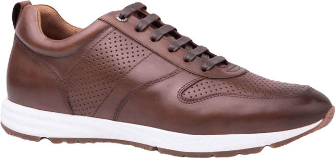 Men's Connor Dress Casual Lace-Up Trainer Sneaker