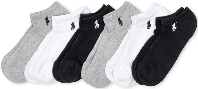 Women's 6-Pk. Cushion Low-Cut Socks