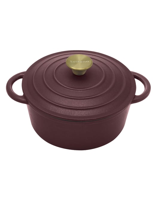 Enamel Cast Iron 3 Quart Dutch Oven with Lid