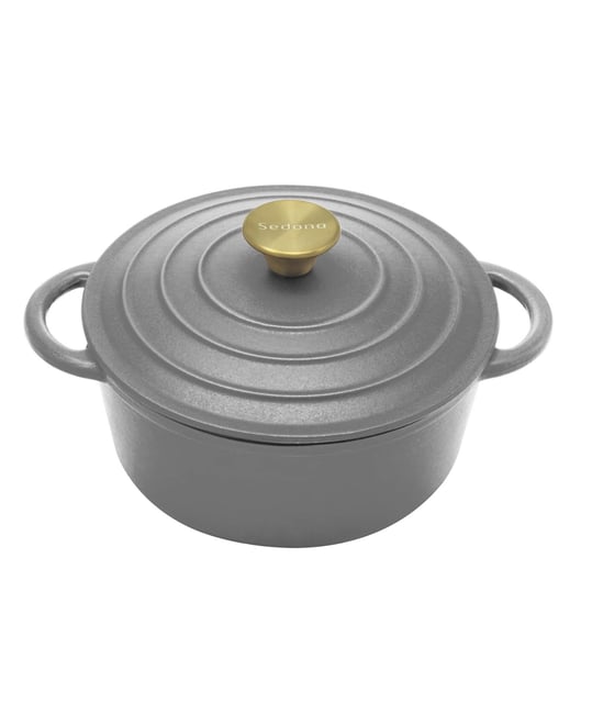 Enamel Cast Iron 3 Quart Dutch Oven with Lid
